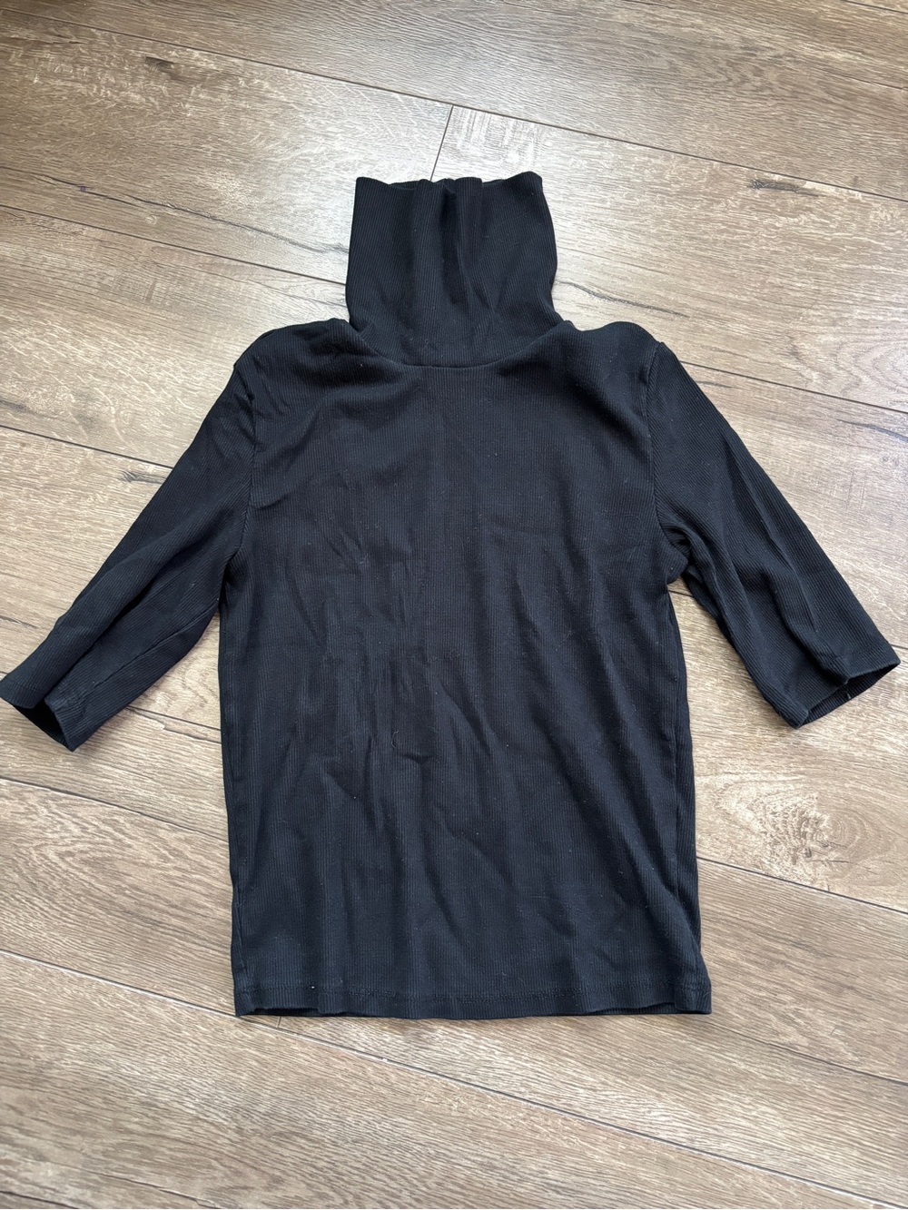 Zara Black Kids Turtleneck Top
